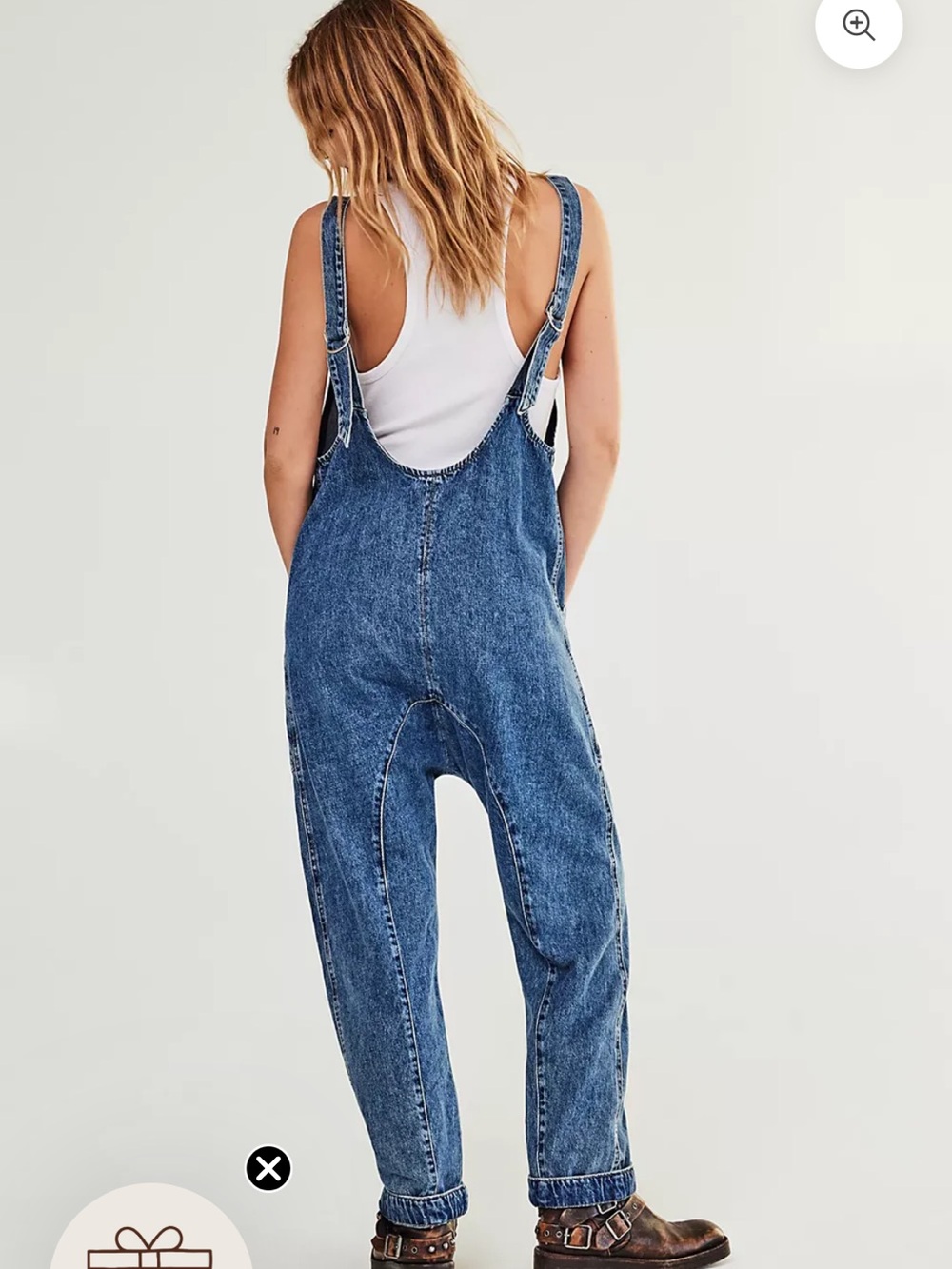 Free People We The Free High Roller Jumpsuit - Picture 3 of 15